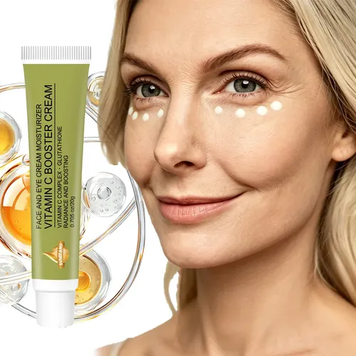 2 Piezas Vc Brighten Hidratante Para Ojos Y Rostro 40 G