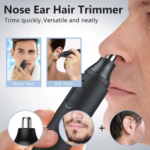 Lk Recortador De Vello Nasal Eléctrico, Depilador Nasal For