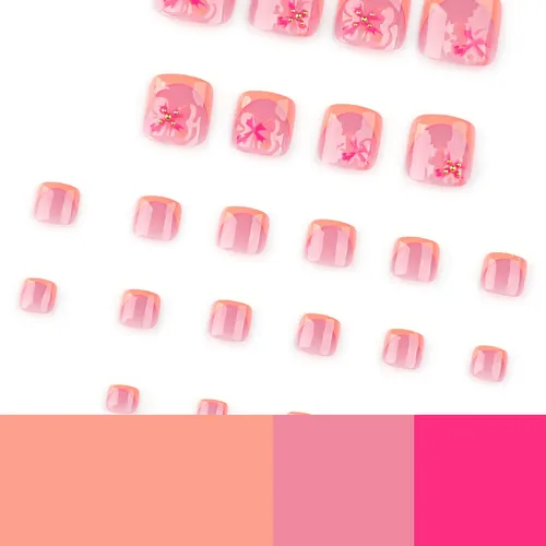 Xw. Aflorish- Pegatinas For Uñas De Los Pies Removibles