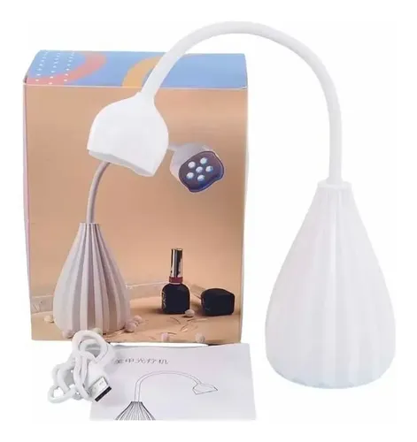 Cabina Uv Led 12 Watt Para Soft Gel Batería Manicura Salón