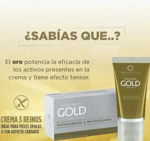 Crema Antiarrugas Hidratante Oro Lab Once Danubian Gold 50ml