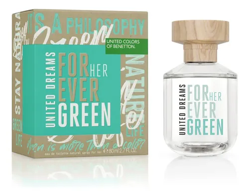 Perfume Mujer Forever Green Edt 80ml Benetton