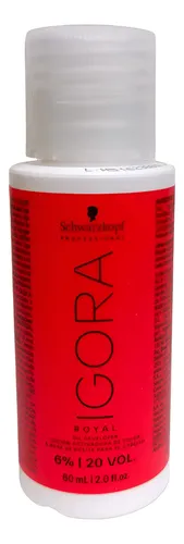 Oxidante Revelador Activador Cabello Schwarzkopf Igora 60ml
