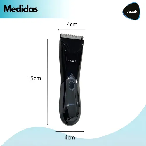 Afeitadora Corporal Jazak JZK701 Inalámbrica con Cuchilla de Cerámica y Pantalla LED