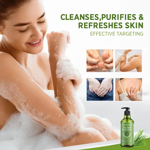 Gel De Baño Roycederm Con Forma De Árbol De Té, 16.9 Onzas L