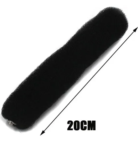 2 Pcs Hacedores De Moño De Pelo Upstore 20 Cm Nylon Cobre