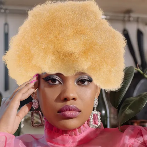 Peluca Afro Colorida Y Divertida Para Hombres Y Mujeres Idea