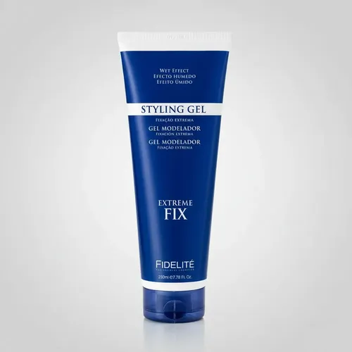 Gel Modelador Fijacion Extrema Efecto Humedo Fidelite 230ml
