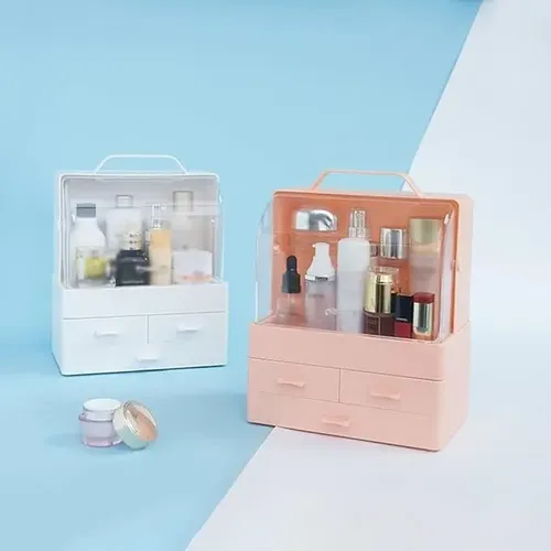 Caja Organizadora De Maquillaje Almacenamiento De Cosmeticos