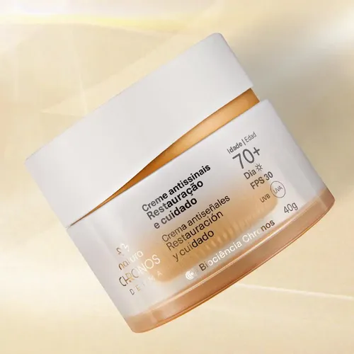 Crema Antiseñales 70+ Día Chronos Derma 40 G Natura Todo Tipo De Piel Día