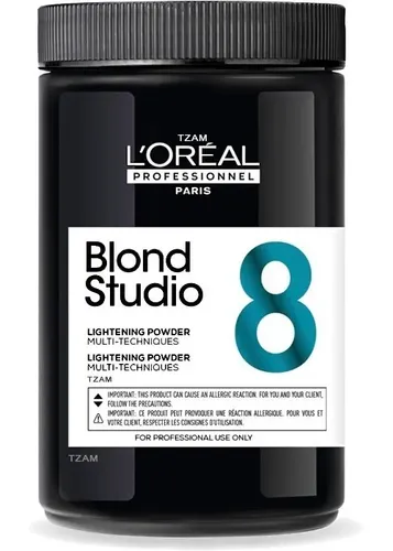 Polvo Decolorante Blond Studio 8 ® Loreal Multi Técnicas 500g