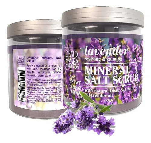 Exfoliante Corporal Dead Sea Collection Con Sal De Lavanda 7