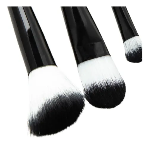 Juego De Brochas De Maquillaje De Ojos, 5 Uds., Con Fibra