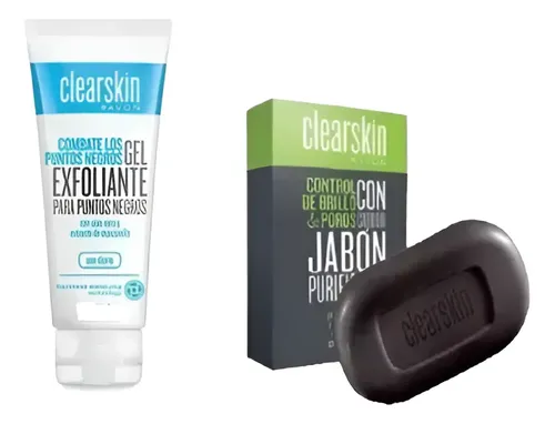 Clearskin Gel Exfoliante Puntos Negros Jabon Negro Carbon Av