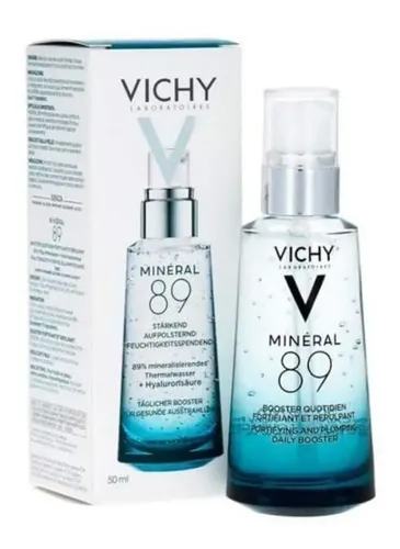 Sérum facial antiarrugas con ácido hialurónico Vichy Minéral 89 50 ml