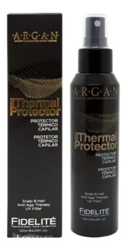 Fidelite Protector Térmico Capilar Thermal C/argán X120ml Uv