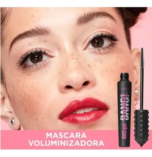 Máscara de pestañas Benefit BADgal Bang! 4g color black 1 unidad