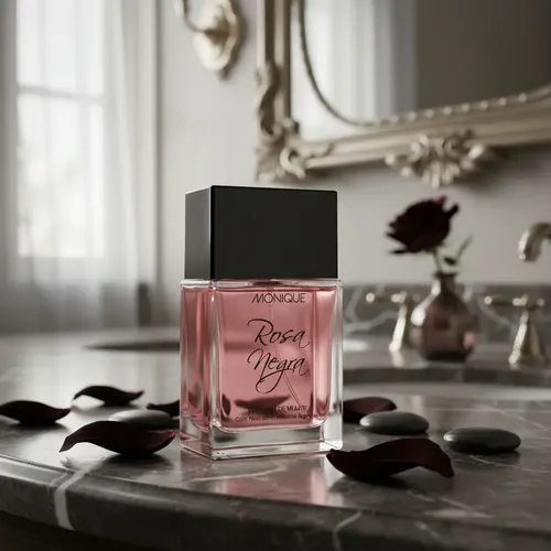 Perfume Femenino Rosa Negra 66ml Monique Js