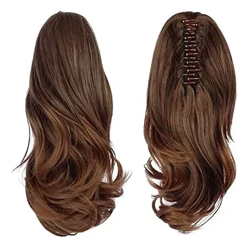 Extensión De Cabello Sofeiyan Coleta Rizada De 33 Cm Con Pin