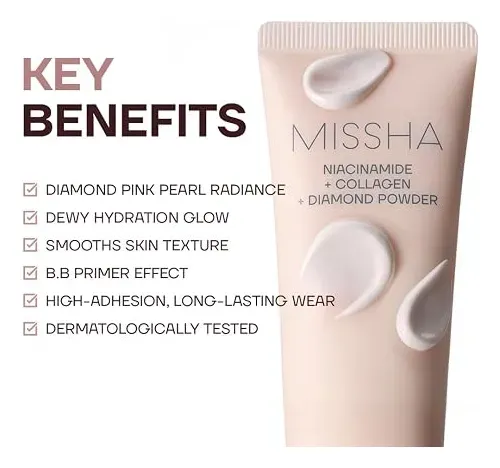 Missha M Bb Boomer Prebase Facial Coreana Luminosidad Dewy