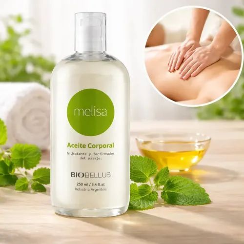 Aceite Corporal Para Masajes Melisa Relajante 250ml