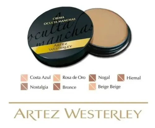 Artez Westerley Crema Base Oculta Manchas Todos Los Tonos!