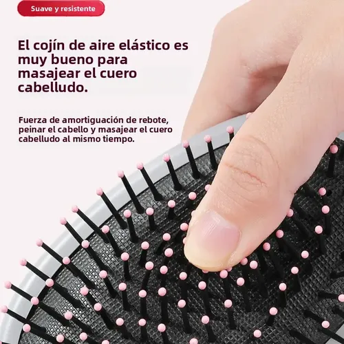 Peine Alisador Cepillo De Peine For Mujer, Herramienta .. Rosa