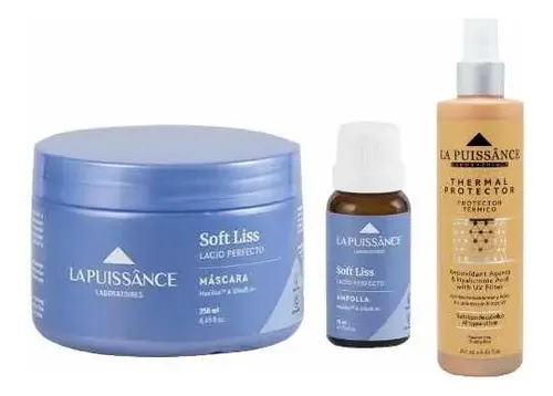 Kit Soft Liss La Puissance Mascara+ampolla+protector Térmico
