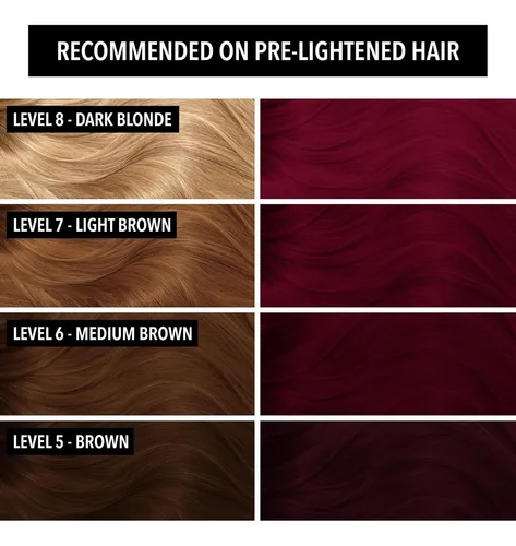 Pulp Riot Coloración Semipermanente Cabello Deep Wine