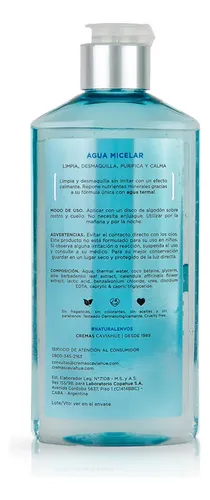 Caviahue Agua Micelar Desmaquillante 180ml