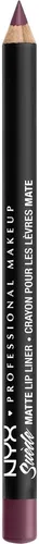 Lápiz Labial Delineador Nyx Suede Matte Smll35 Prune/glitz