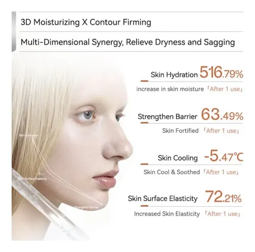 Oganacell-pdrn Peptide Facial Gua Sha Hidratante Reafirmante