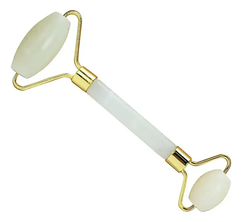 Masajeador Facial Gadnic Pieda Jade Roller Verde Relajacion