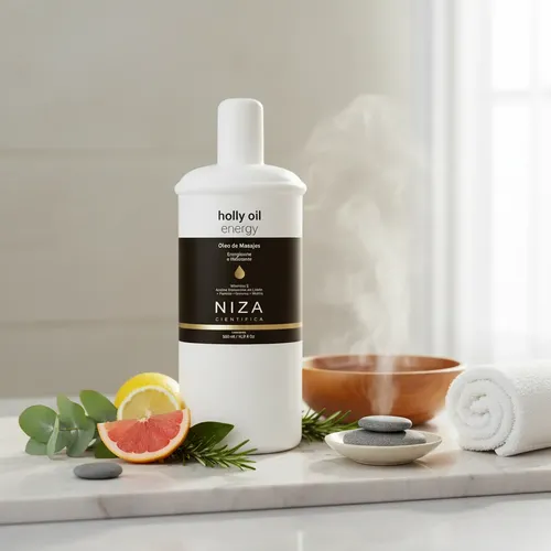 Oleo De Masajes Corporal Energy Niza Holly Oil 500 Ml