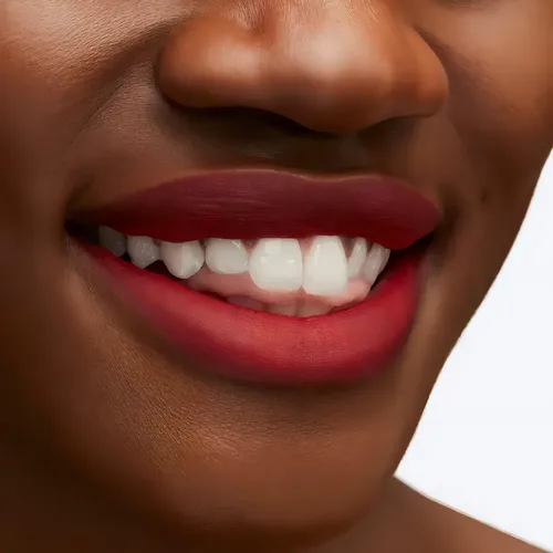 Labial Líquido Mac Powder Kiss Liquid Lipcolour Acabado Mate Color Ruby Boo