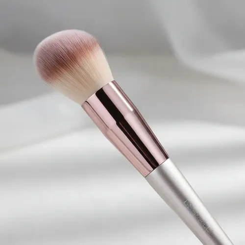 Set De 18 Brochas De Maquillaje Bs-mall Champagne