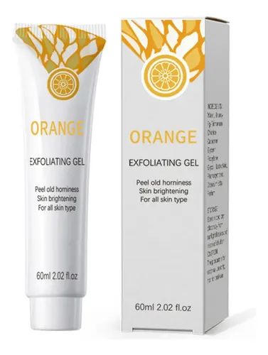 Exfoliante Corporal, Crema, Gel Para Citas, Exfoliante Facia Orange