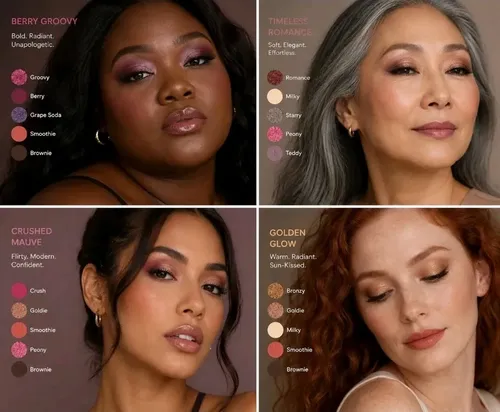Paleta De Sombras Moonslice Celestial Crush 15 Tonos