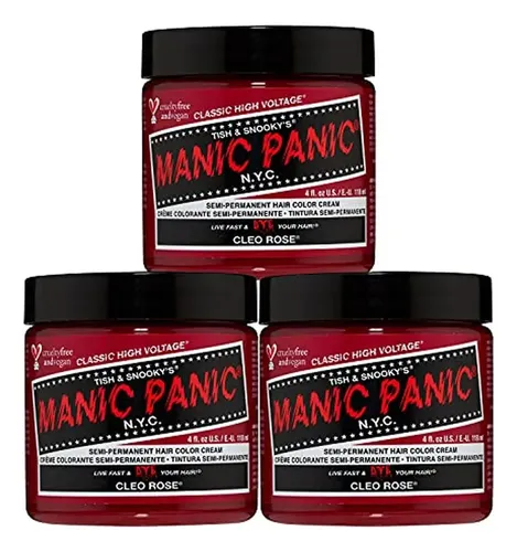 Tinte Semipermanente Cleo Rose De Manic Panic Classic, Color