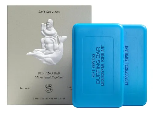 Exfoliante Corporal Soft Services Sin Fragancia 2×75 G