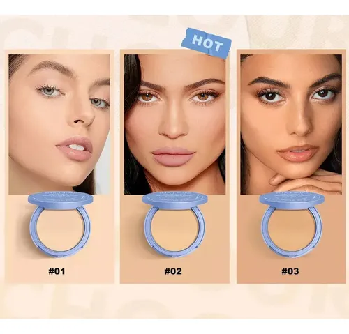 Bp- Polvo Facial Setting Oil Control, Polvo Mate, Acabado,