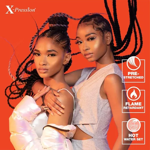 Extensiones Trenza Sensationnel X-pression Preestiradas