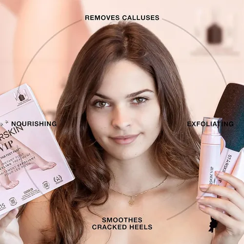 Starskin Fab Feet Fast Kit: Exfoliante+lima+crema