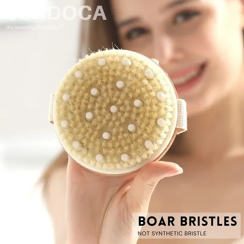 Cepillo Exfoliante Para Cuerpo Anticelulitis Y Masaje