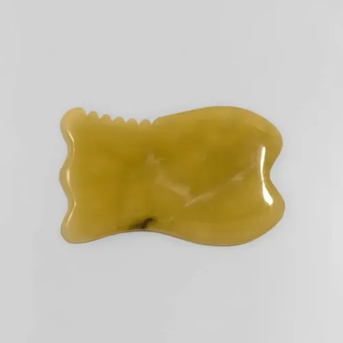 Piedra Gua Sha Tulip Facial Y Corporal Piedra Onix Marmol