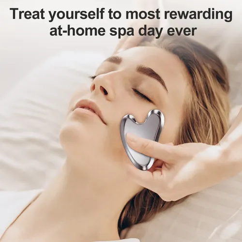 Masajeador Zminrn Terahertz Gua Sha Facial Tool