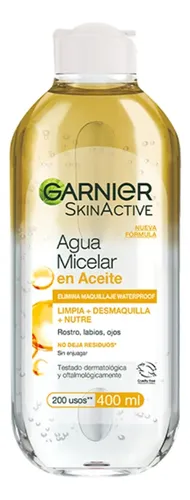 Agua Micelar Garnier Bifasica Skin Active X 400ml