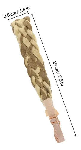 Diadema Elástica Con Trenza, Diadema Para El Cabello, Diadem