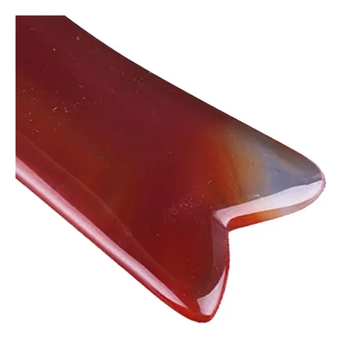 Rodillo De Jade Rojo, Herramienta Facial Para Raspar Guasha,