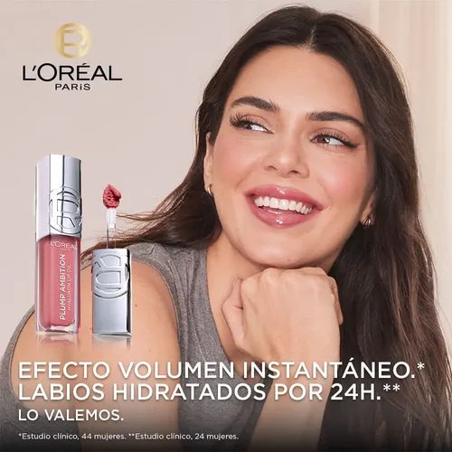 Aceite Labial Voluminizador L’oréal Plump Ambition 380 Rouge
